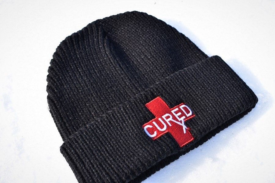 RETIRED| Blk Ribbed Beanie ⛑