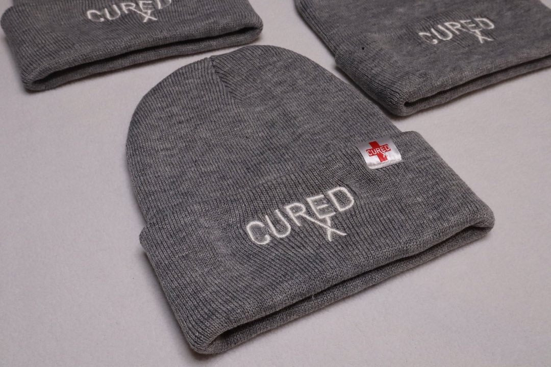 “Arctic Grey” Cured Beanie