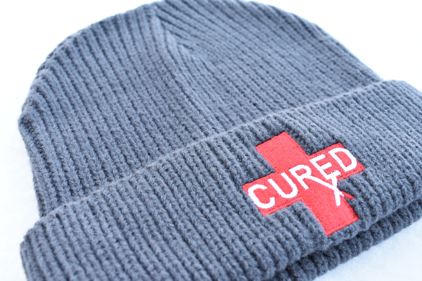 RETIRED| Charcoal Ribbed Beanie⛑
