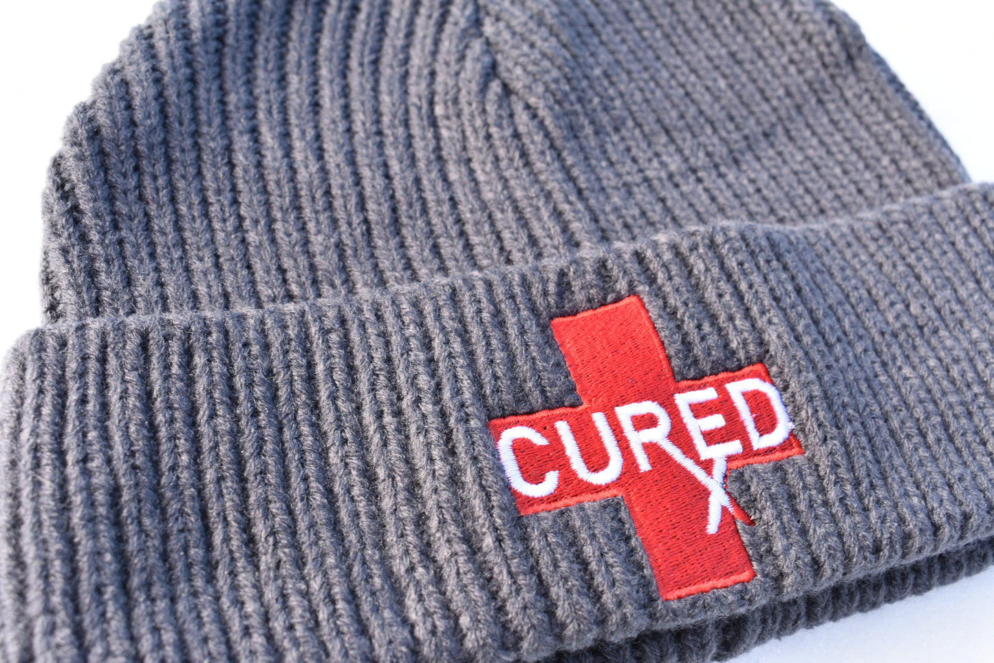 RETIRED| Charcoal Ribbed Beanie⛑